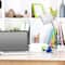 LimeLights 18.5" Gooseneck Desk Lamp with Tablet Stand and Charging Outlet